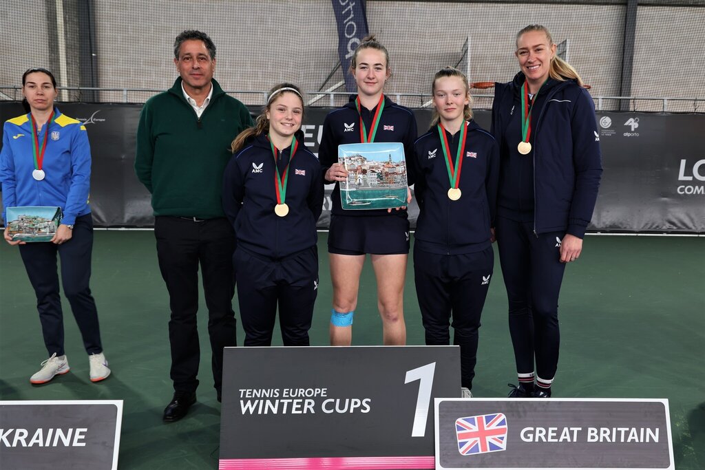 Portugal em 3.º lugar da Winter Cups 2023 