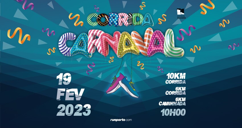 Corrida de Carnaval no domingo