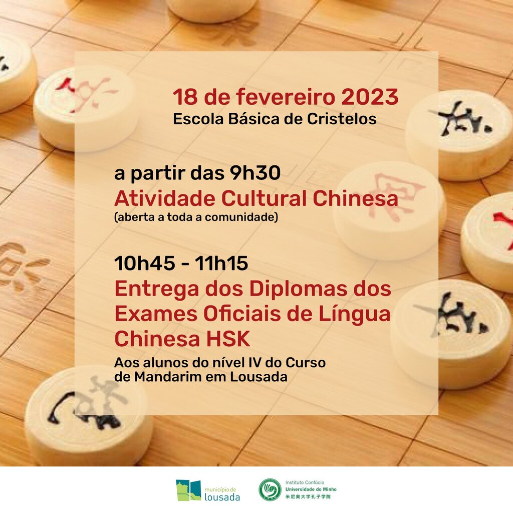Sessão Cultural Chinesa e entrega de Diplomas de Mandarim