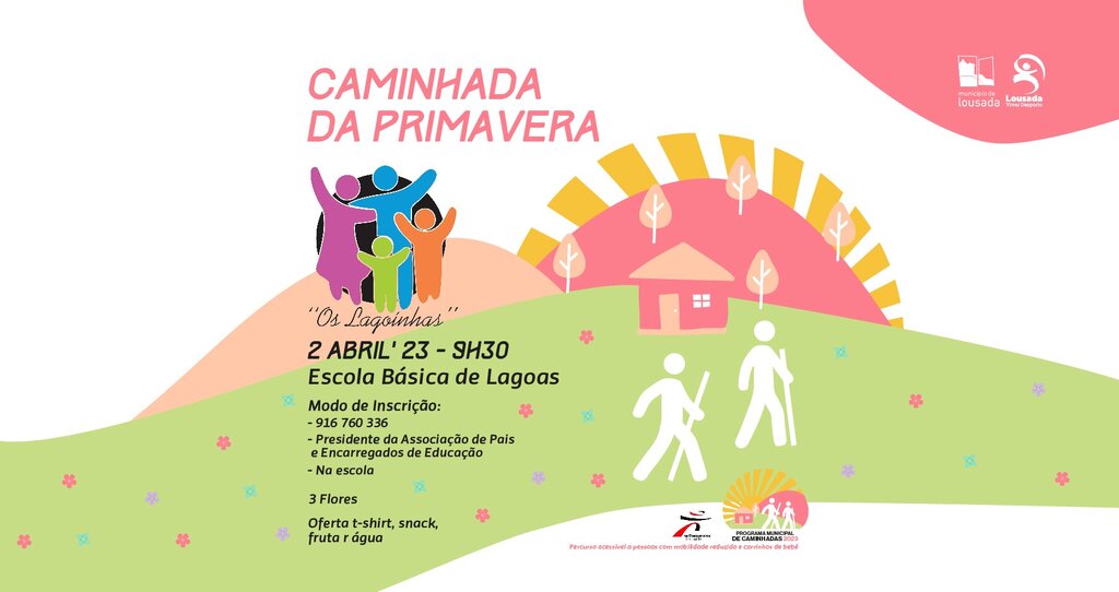 “Caminhada da Primavera” no domingo