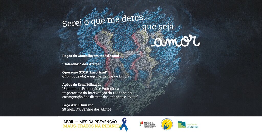 Laço Azul Humano na sexta-feira