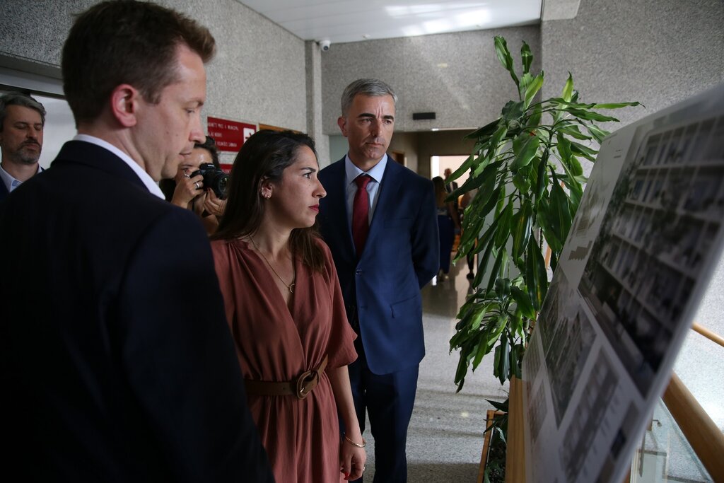 Ministra da Habitação para anúncio de novo projeto