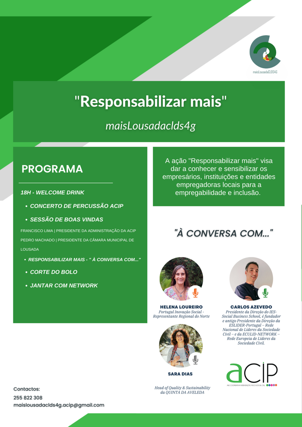 CLDS promove “Responsabilizar mais"