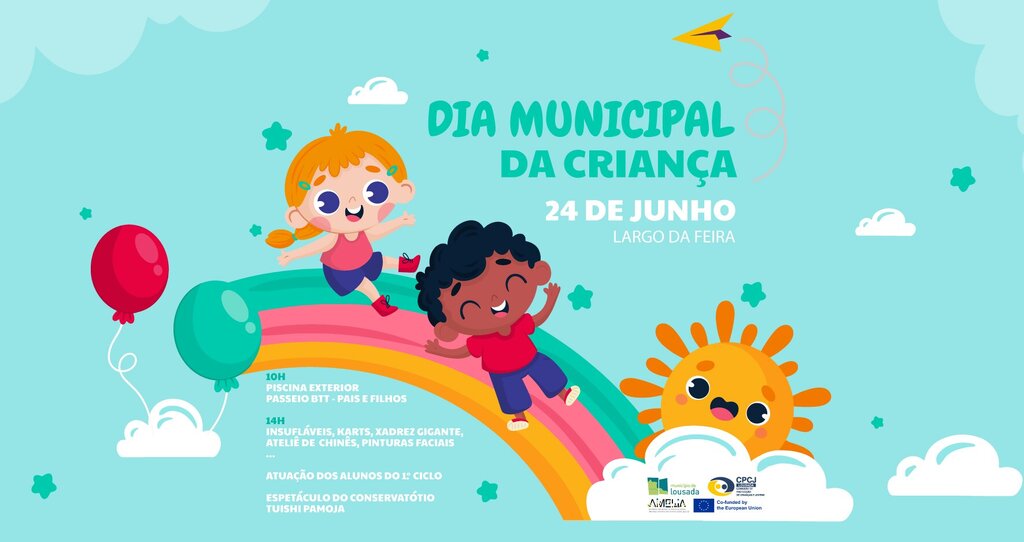 Dia Municipal da Criança no sábado