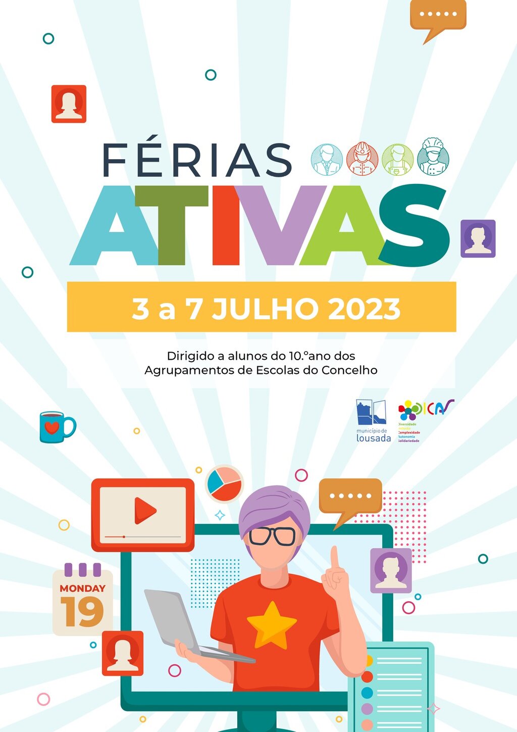Município promove Férias Ativas