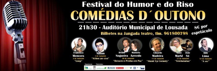 Comédias D`Outono abriram com casa cheia