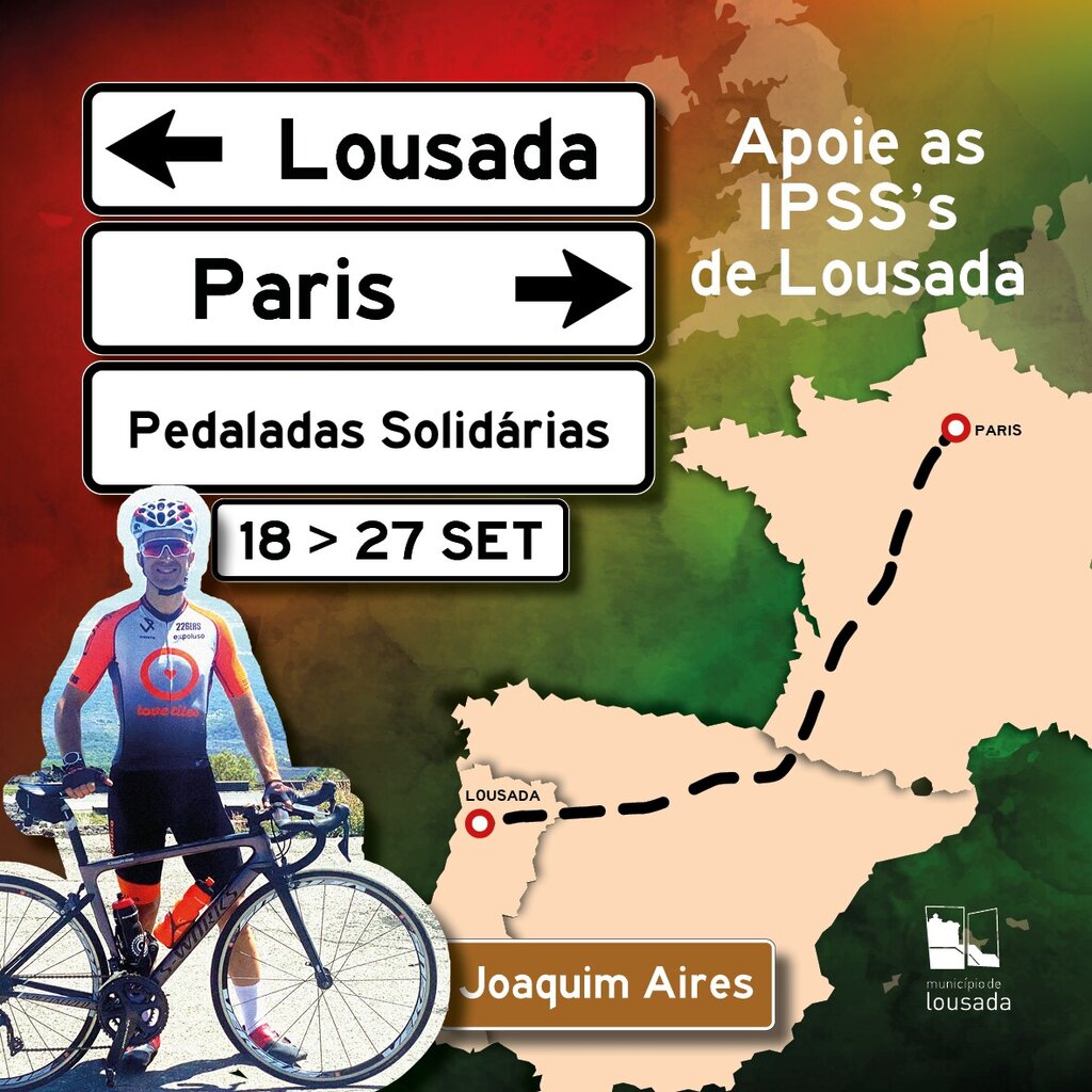 De Lousada a Paris - pedaladas solidárias