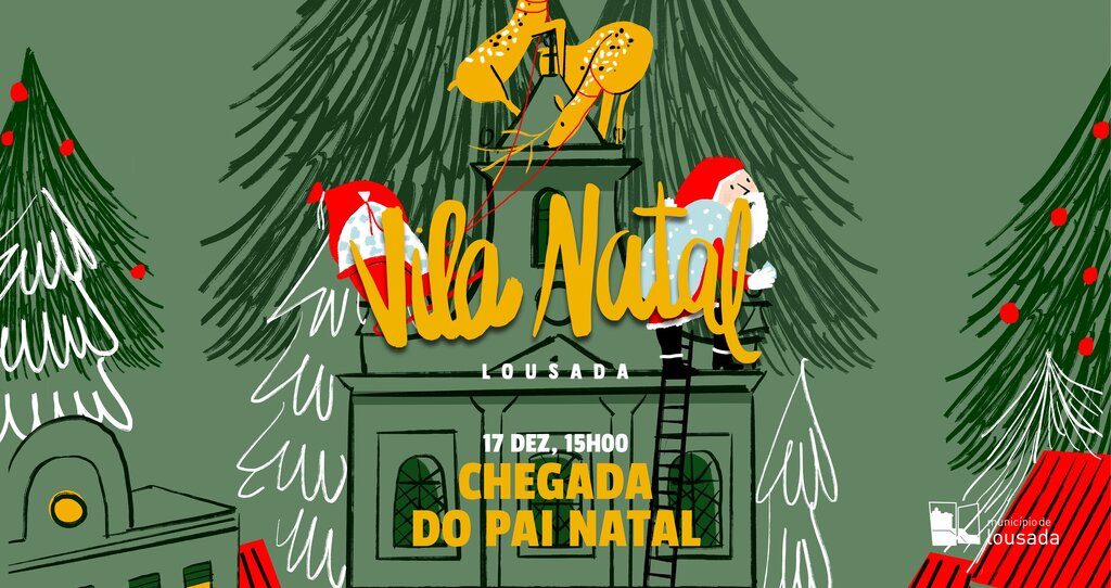 O Pai Natal chega a Lousada no domingo