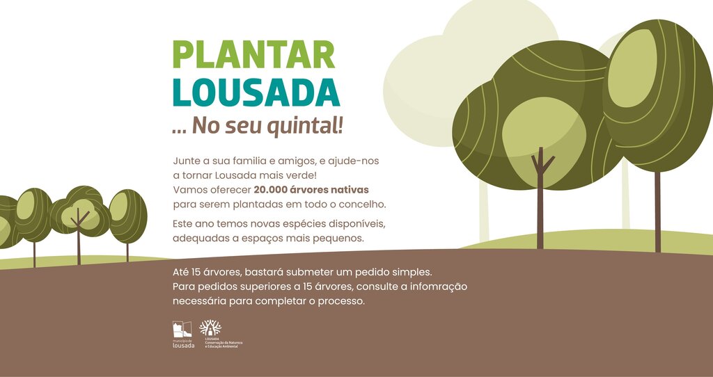 Plantar Lousada… no seu quintal até dia 24 de março