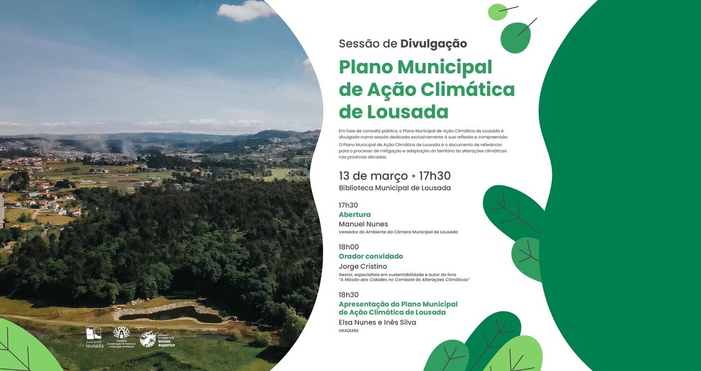 Apresentação do Plano Municipal de Ação Climática de Lousada