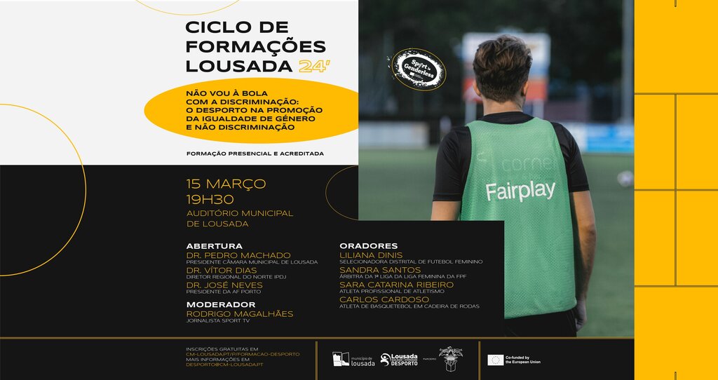 Formações para promoção da igualdade de género e não discriminação