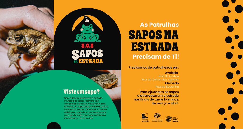 SOS Sapos na Estrada - Voluntariado