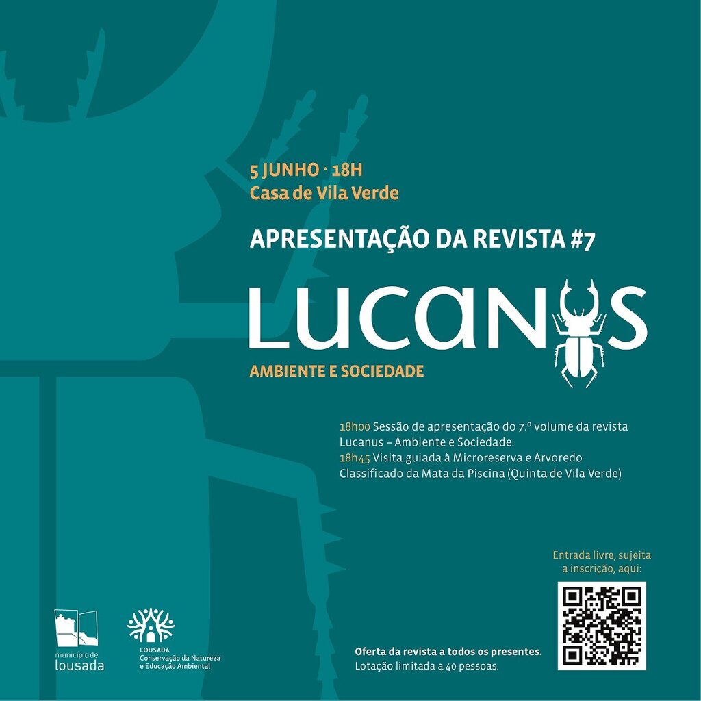 Apresentação da revista Lucanus no dia 5 de junho