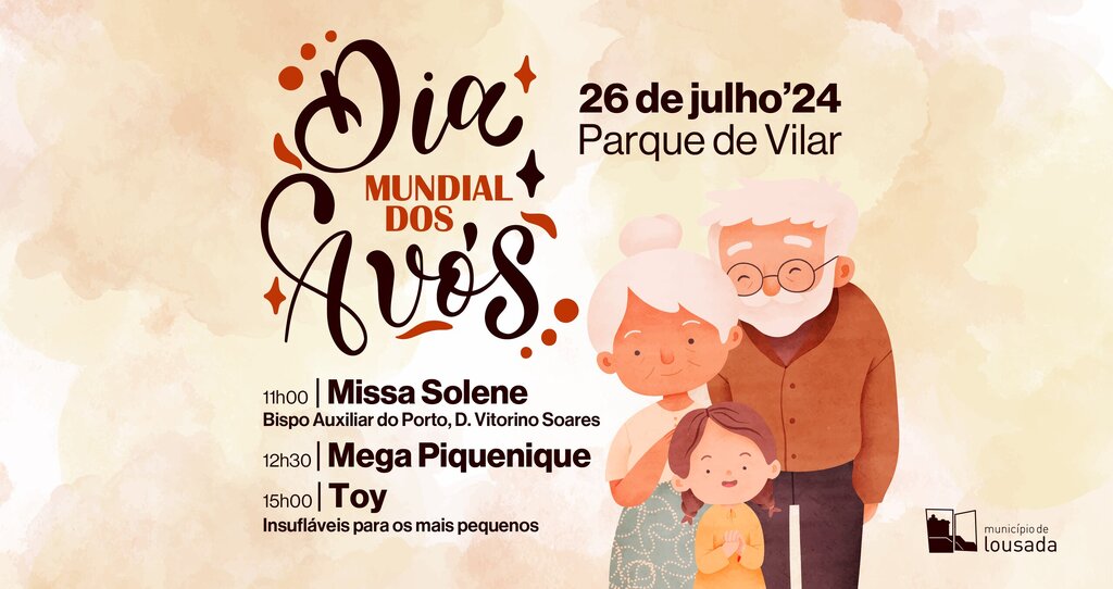 Dia dos Avós celebra-se amanhã
