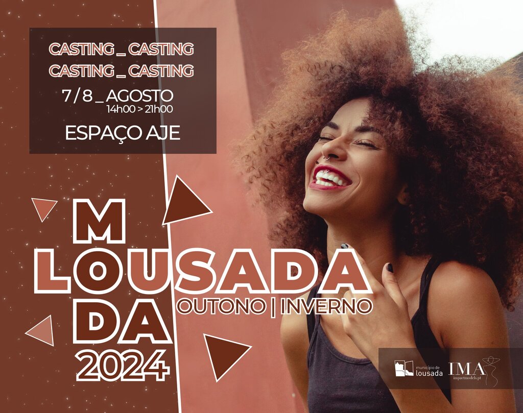 Inscrições abertas para Casting de Moda