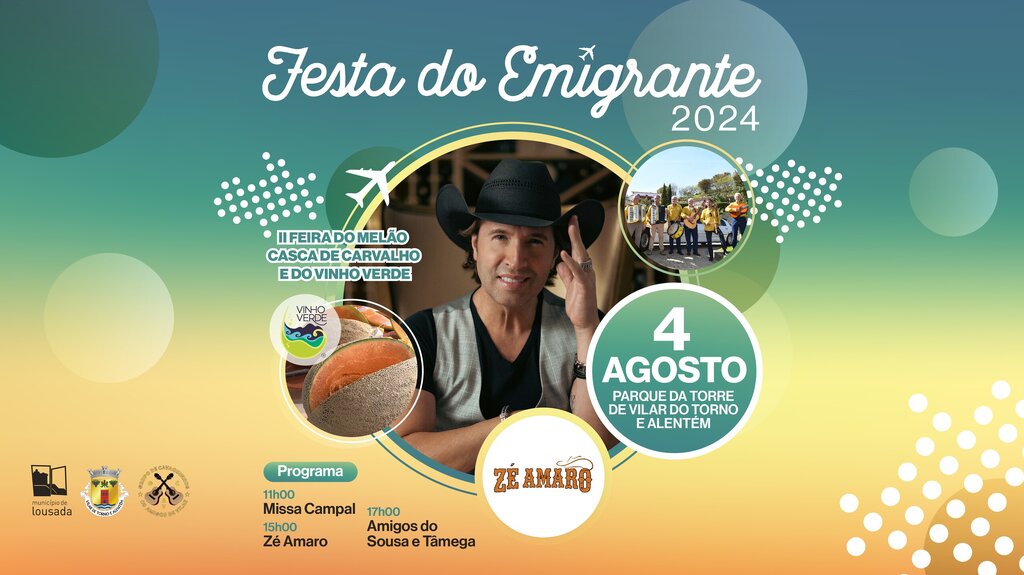 Festa do Emigrante no domingo