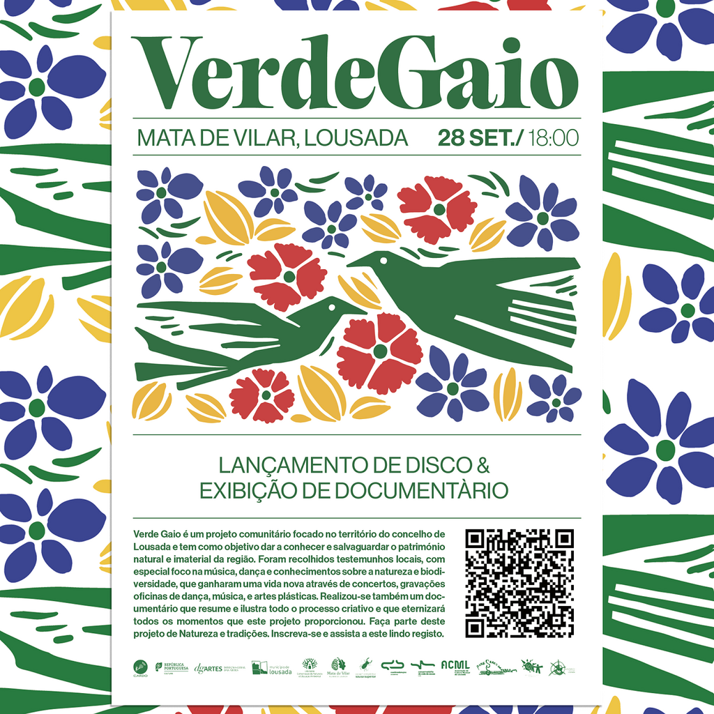 Apresentação de disco e documentário Verde Gaio