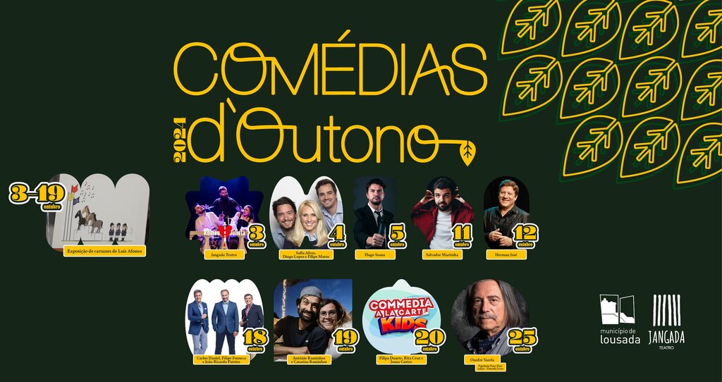 Comédias D’ Outono regressam em outubro