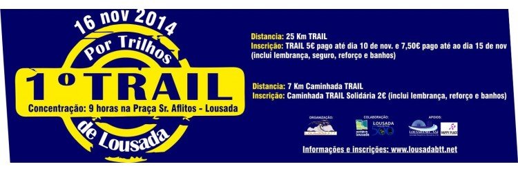 1.º Trail de Lousada no dia 16