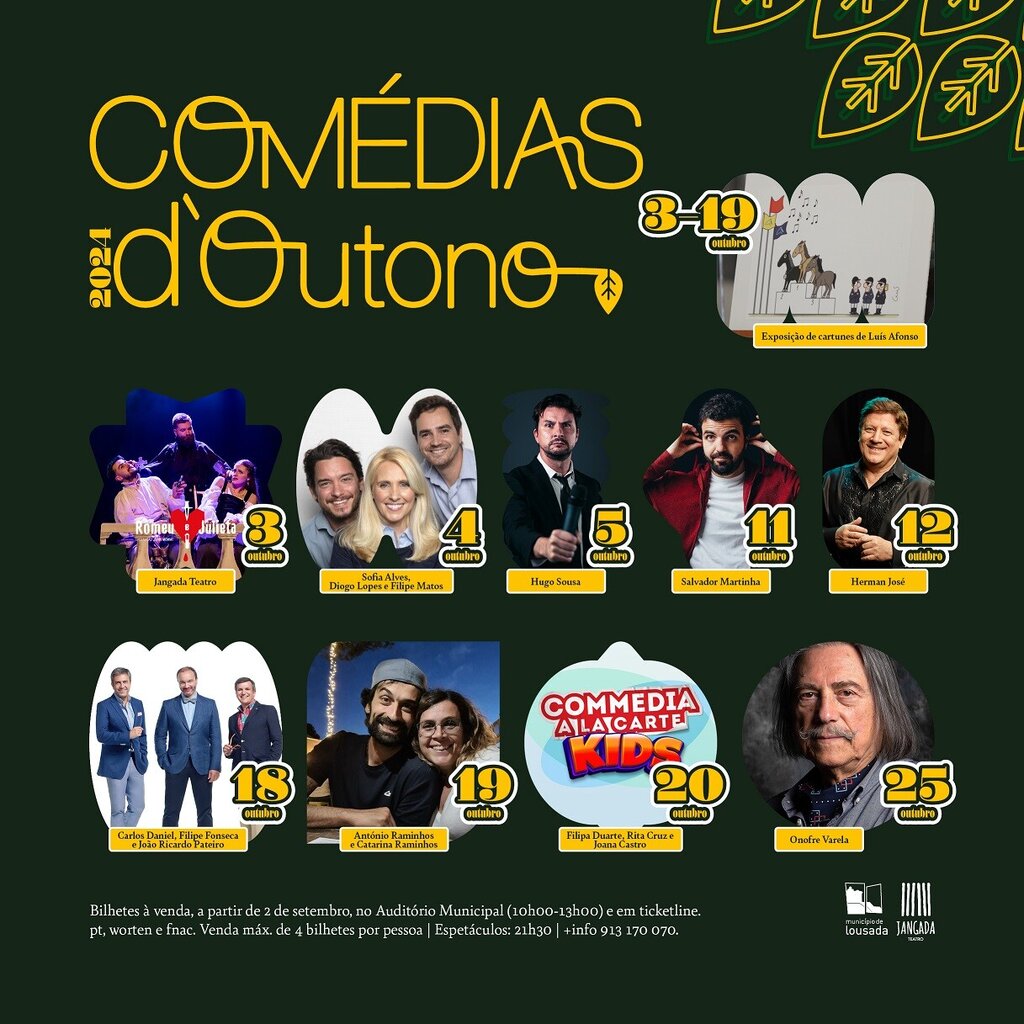 Comédias d’ Outono com Salvador Martinha e Herman José