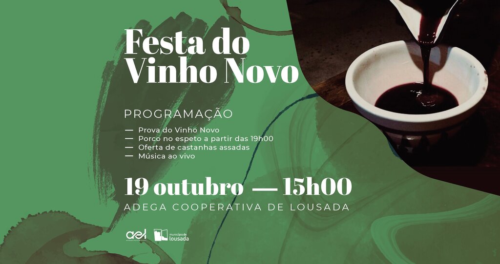 Festa do Vinho Novo no sábado