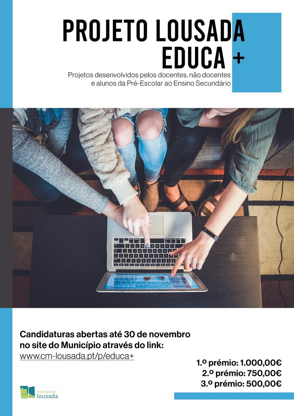 Abertas candidaturas para o Lousada Educa+