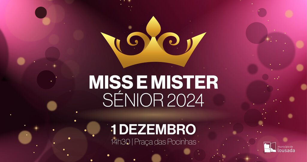 Miss e Mister Sénior no domingo