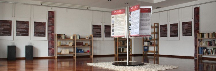“Exposição 500 anos 500 livros” na Biblioteca Municipal  até ao final do ano