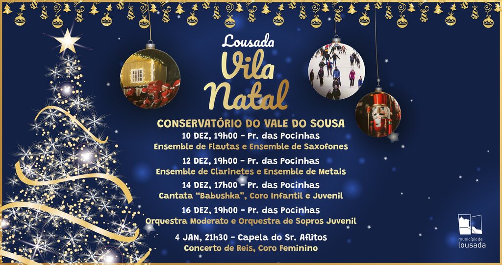 Espetáculos animam Lousada Vila Natal