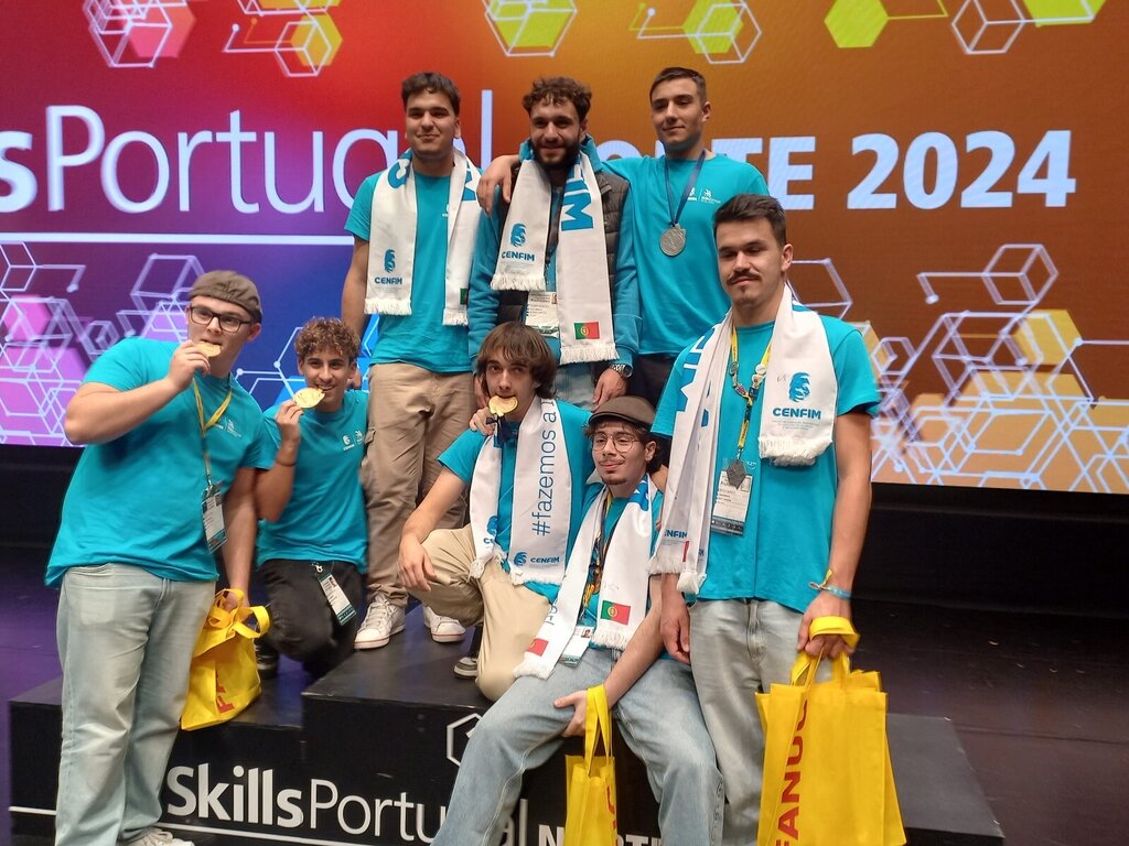 Alunos ganham ouro no Campeonato das Profissões 