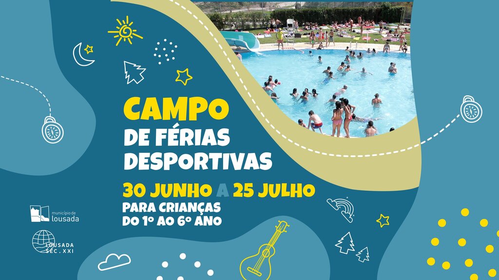 Inscrições para Campo de Férias Desportivas abrem dia 1 de junho