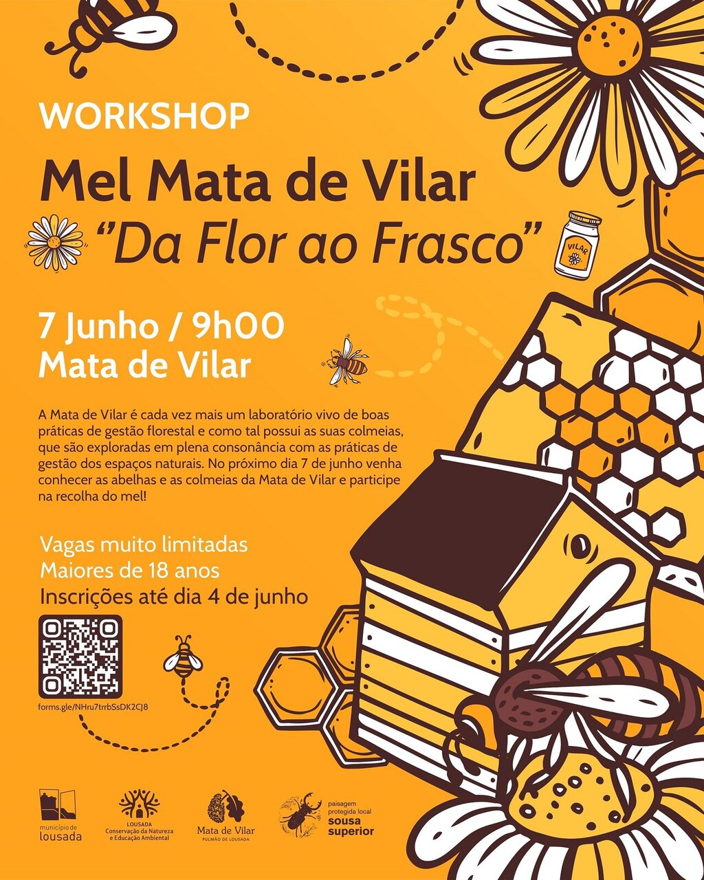 Workshop “Mel Mata de Vilar Da Flor ao Frasco”