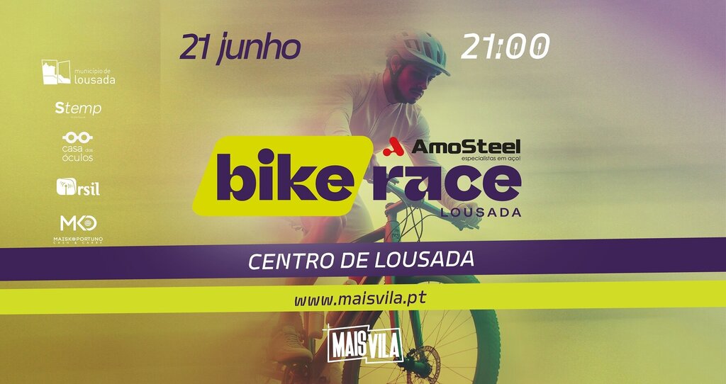 Bike Race Lousada no sábado à noite