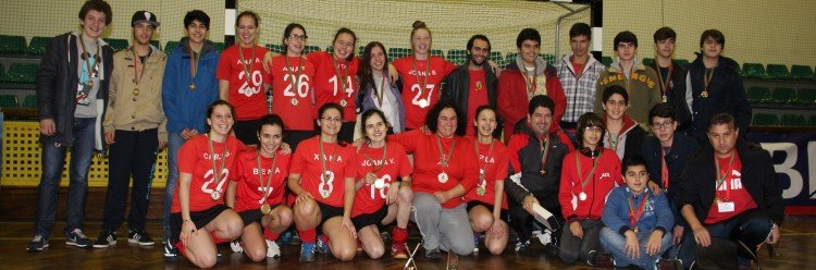 ADL Seniores Femininos e sub 15 - Campeões Nacionais de Hóquei de Sala