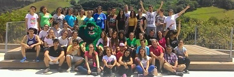 Jovens de Lousada em colónia de férias em Renteria
