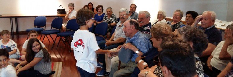 Convívio Intergeracional na Biblioteca