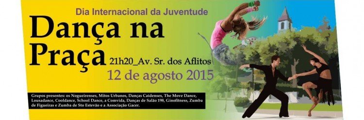 Dança na Praça para assinalar Dia da Juventude
