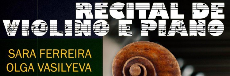 Recital de violino e piano na Biblioteca