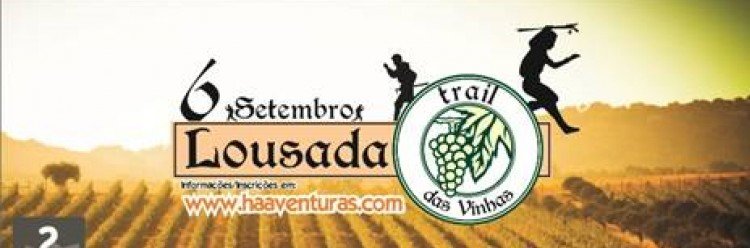 Trail das Vinhas no dia 6 de setembro