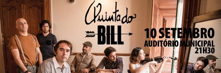 Quinta do Bill em setembro no Auditório