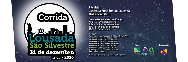 Corrida S. Silvestre em Lousada
